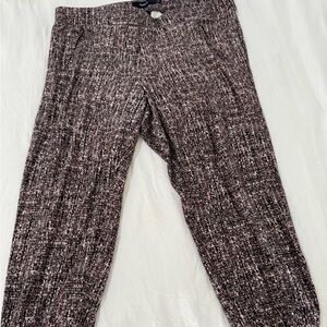 Torrid Black and Pink Textured Pants